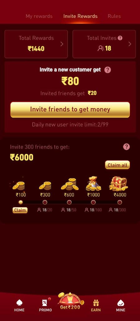 Fn7 Game App Android gaming platform dashboard screen